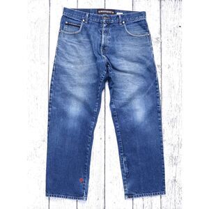 Vtg Independent Truck Co Denim ~ Stash Pocket ~ Skateboard Jeans 90s Y2K